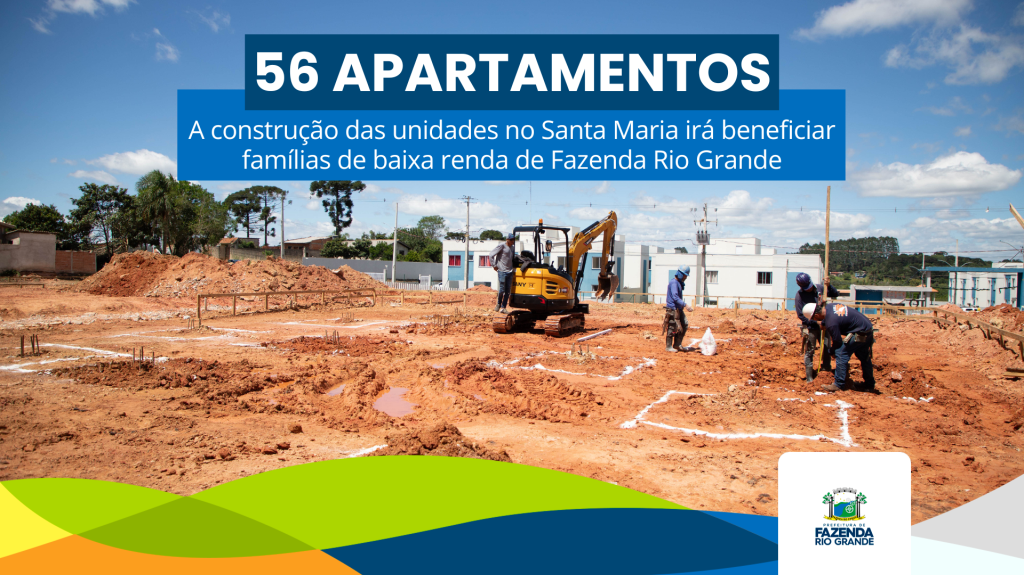 Prefeitura dá início oficial às obras de novo conjunto habitacional em Fazenda Rio Grande