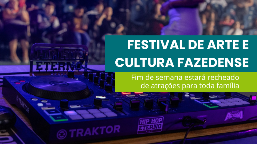 Atrações do Festival de Arte e Cultura Fazendense movimentam o fim de semana