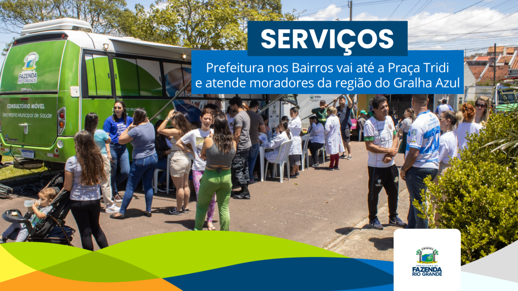 Prefeitura nos Bairros leva serviços e cidadania ao Gralha Azul em manhã de sol