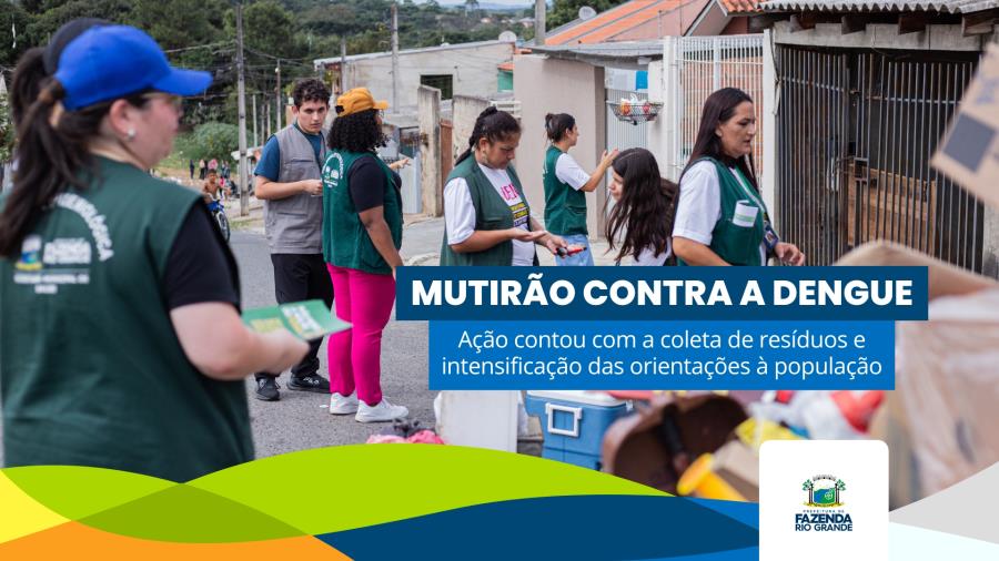Mutirão contra a dengue: equipe intersetorial da Prefeitura reforça o combate ao mosquito no Jardim Europa