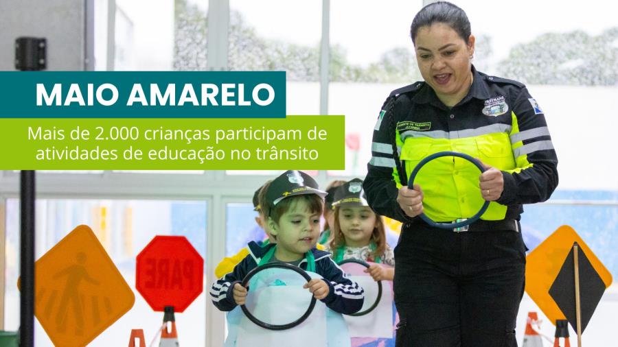 Ciclo de palestras educativas do Maio Amarelo em CMEIs encerram hoje