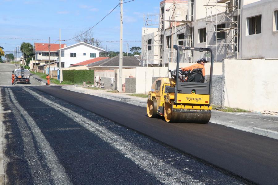 Bairro Pioneiros recebe importantes obras através do Programa Avança Fazenda Rio Grande