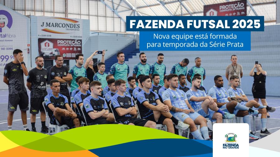 Fazenda Futsal apresenta elenco para temporada 2025