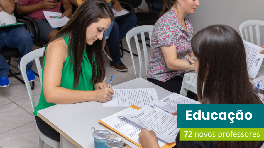 72 professores municipais tomam posse em Fazenda Rio Grande