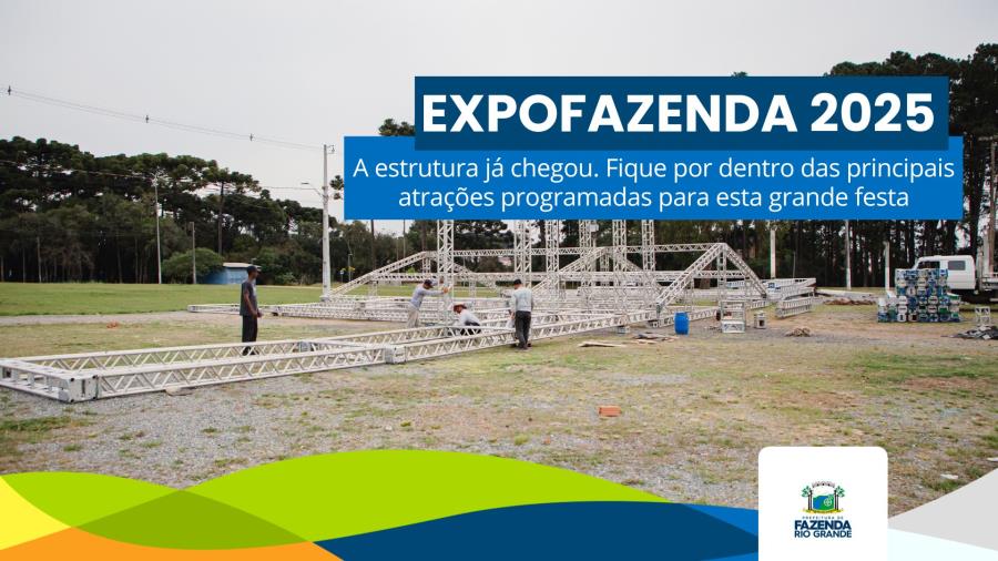 ExpoFazenda 2025 confirma shows nacionais, rodeio classificatório para Barretos, inovação, agro, indústria e serviços ao cidadão