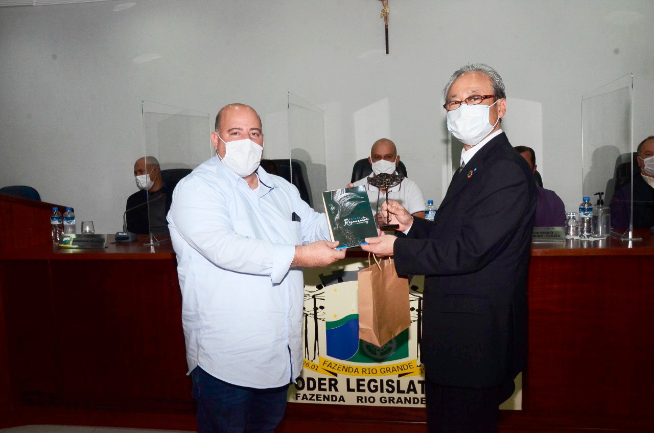 Prefeito de Fazenda Rio Grande, Dr. Nassib destaca investimento de mais de R$ 1 bilhão da Sumitomo Rubber