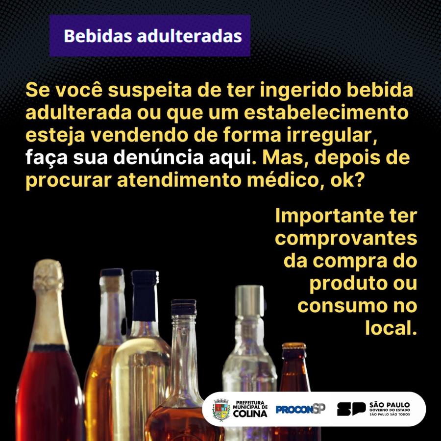 Campanha de Conscientização: “Bebidas Adulteradas, Denuncie”
