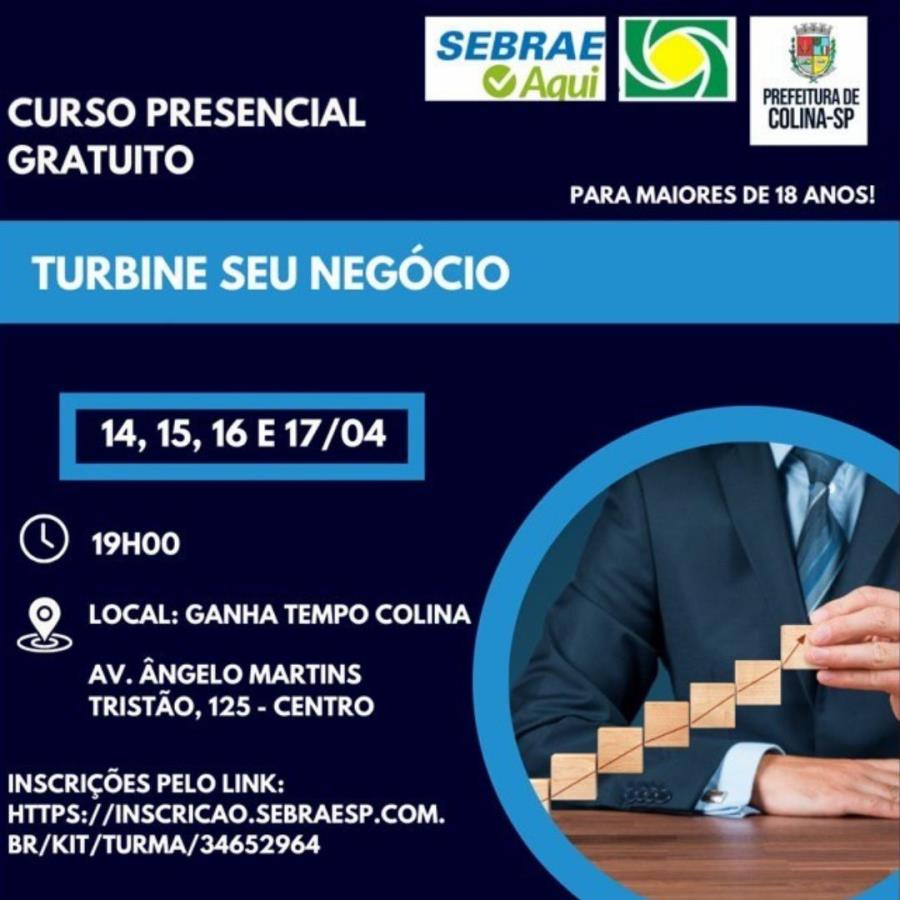 Sebrae-SP realiza curso ‘Turbine seu Negócio’ em Colina