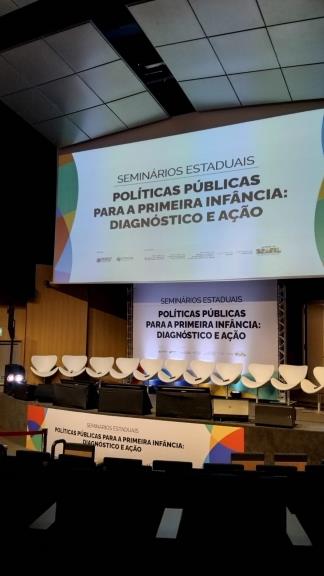Colina participa de seminários estaduais sobre políticas públicas para a primeira infância