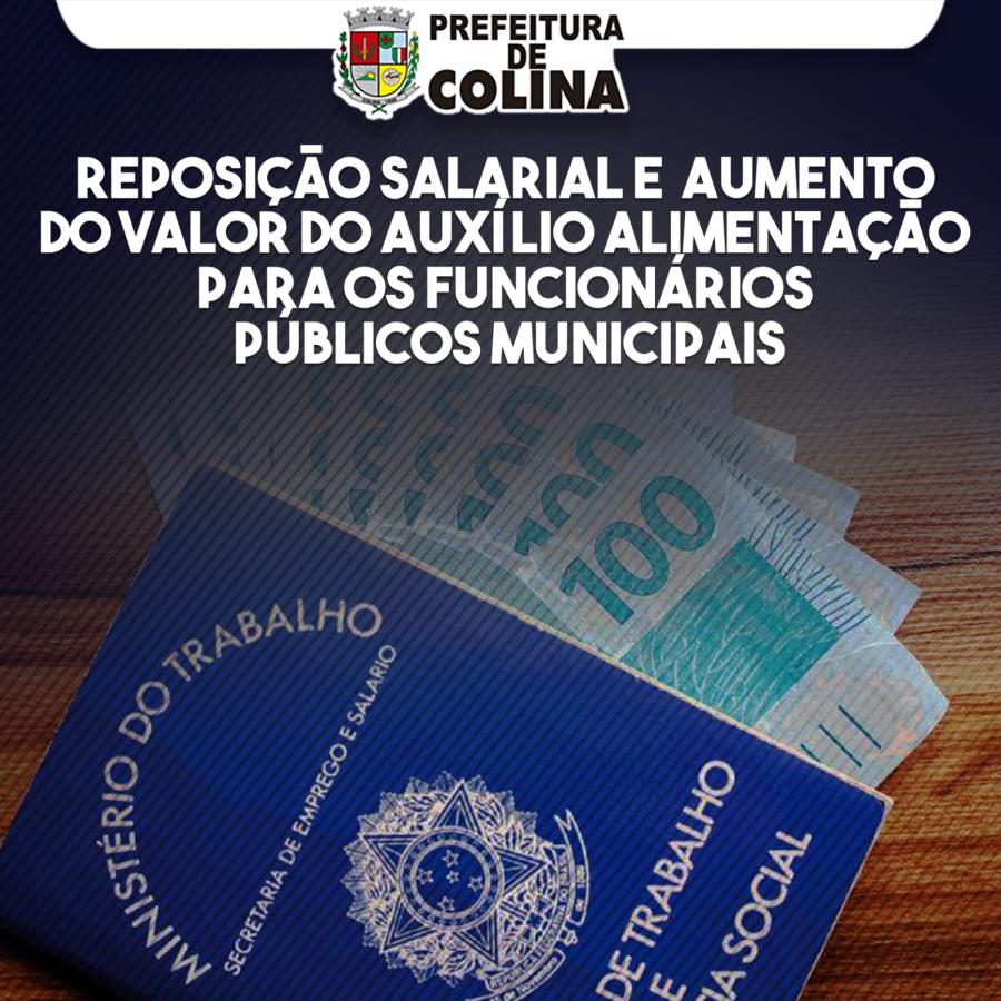Prefeito Dieb concede reposição salarial aos funcionários municipais e amplia valor do auxílio alimentação