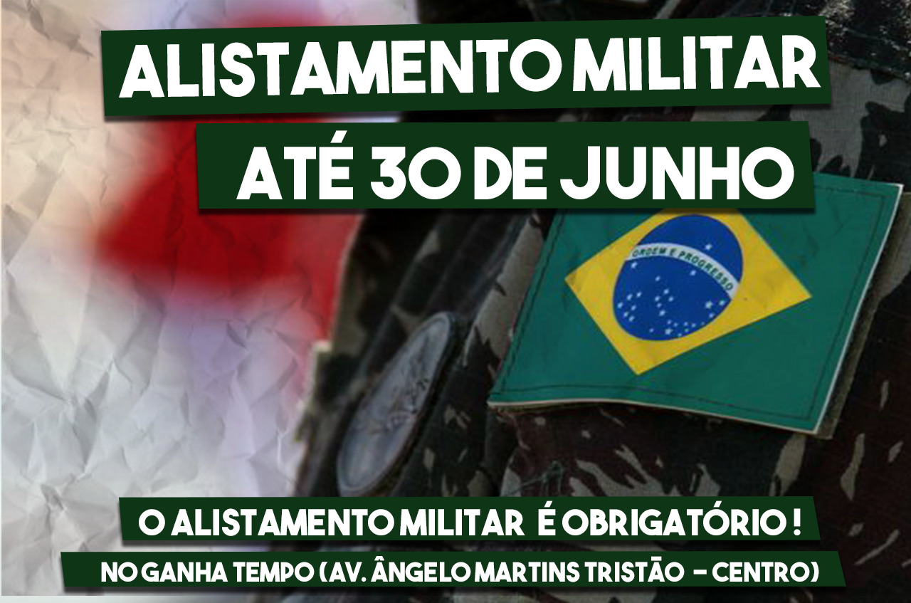 O ALISTAMENTO MILITAR 2022 JA COMEÇOU