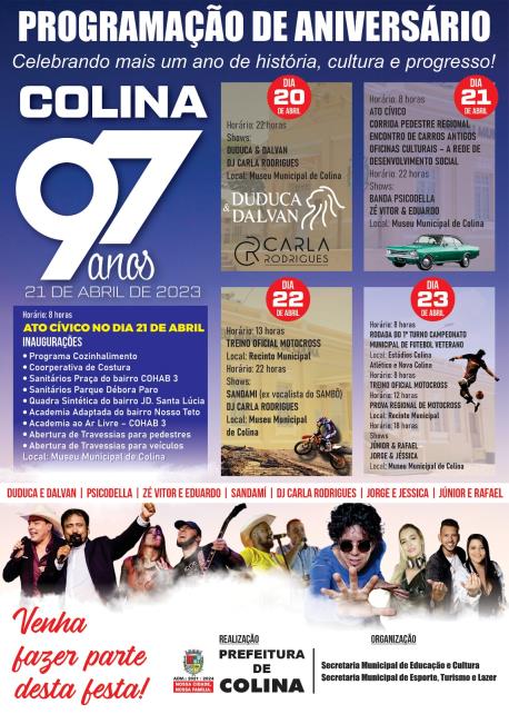 Festa e programação esportiva celebram 112 anos do Vovô da Colina -  Correio de Minas