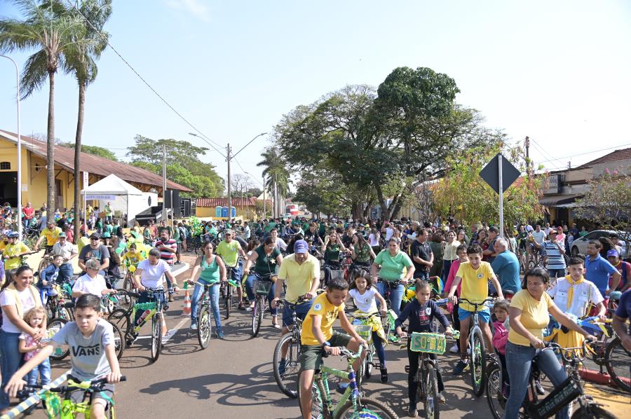 Civismo, apresentações artísticas, culturais e esportivas garantiram o sucesso do Bicentenário da Independência em Colina