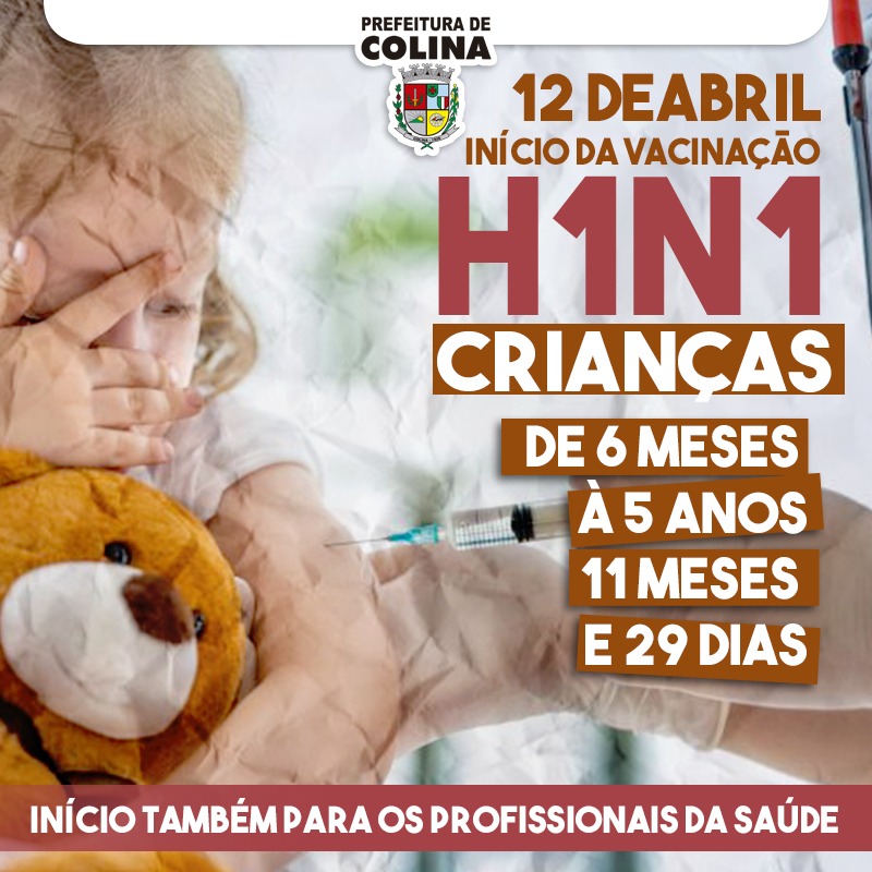 Prefeitura de Colina realiza Campanha de Vacinação contra Gripe