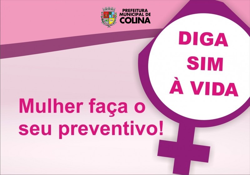 Campanha de prevenção ao câncer: Papanicolau e Mamografia em Colina