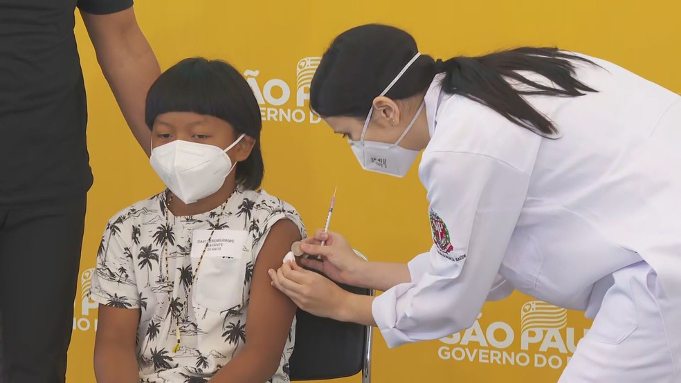 Colina inicia na quinta-feira (20) a vacinação de crianças com comorbidades contra Covid-19