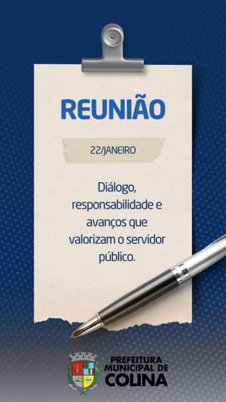Diálogo e avanços marcam reunião entre Prefeitura e Sindicato dos Servidores