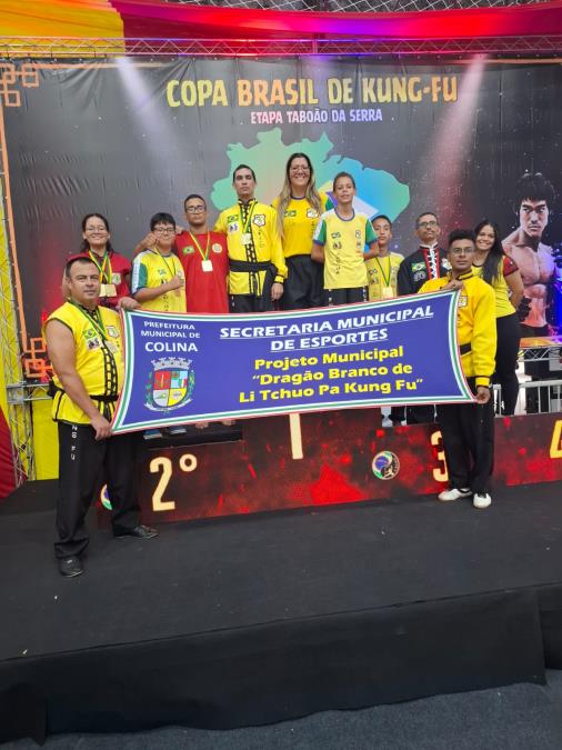 Projeto Dragão Branco Brilha na Copa Brasil de Kung Fu com 7 Ouros e 1 Prata