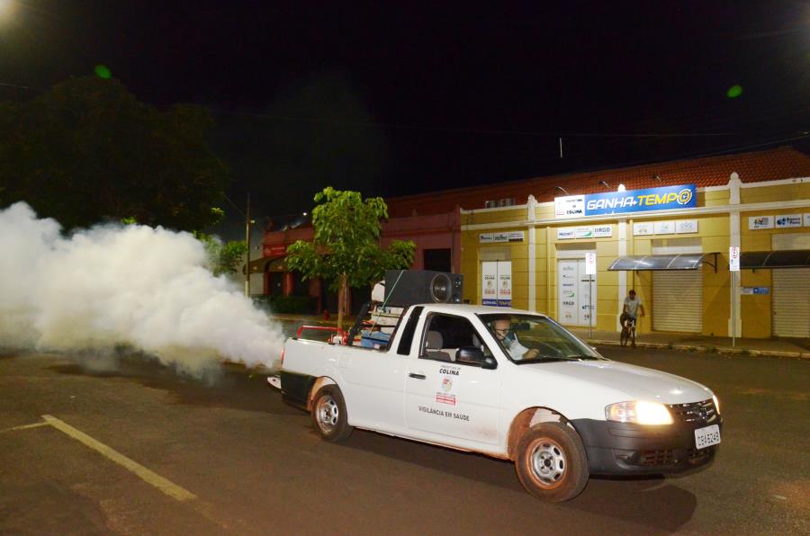 Prefeitura de Colina realizará nebulização veicular, “fumacê”, para combater o mosquito Aedes aegypti