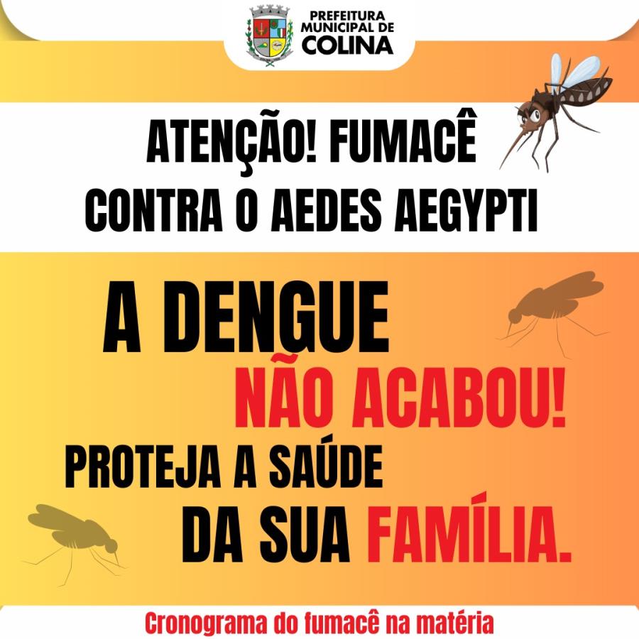 Prefeitura de Colina intensifica combate ao Aedes aegypti com “fumacê veicular”