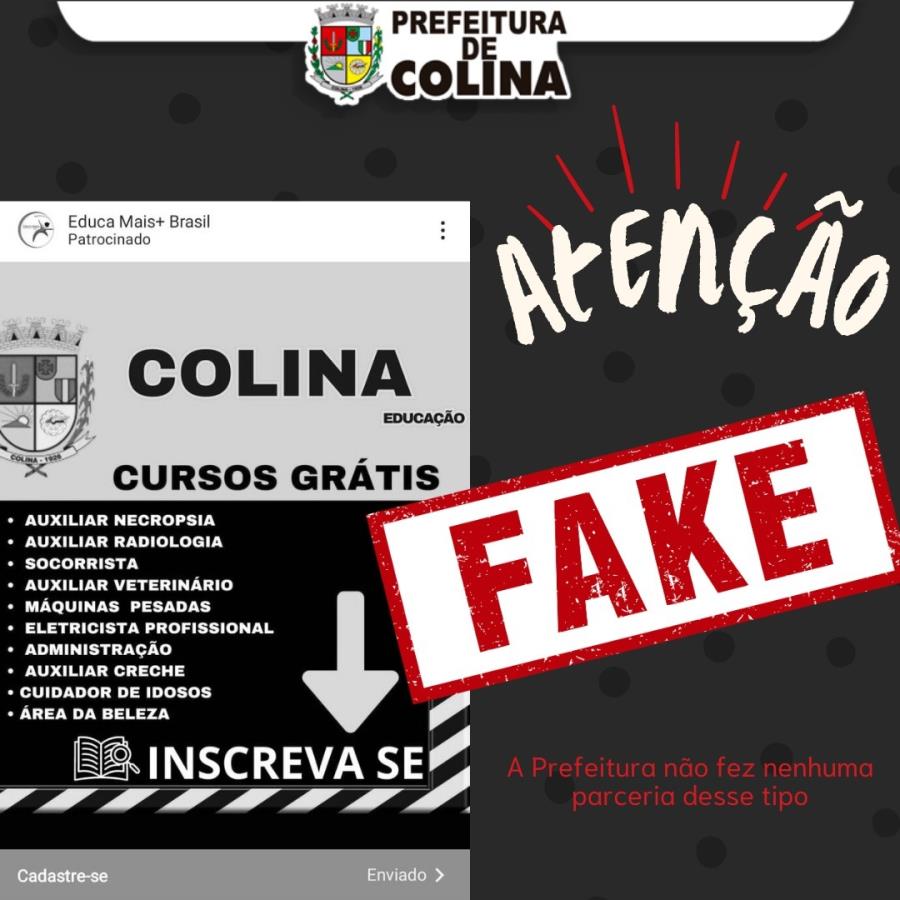 Prefeitura alerta para golpe em ofertas de cursos gratuitos em redes sociais