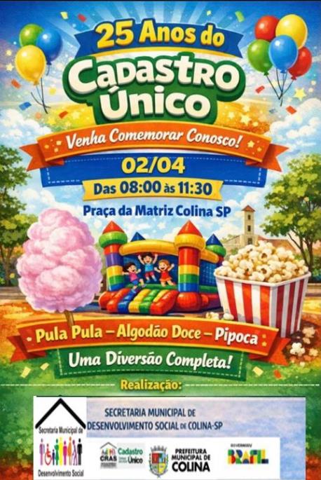 Mutirão celebra os 25 anos do Cadastro Único com orientação, atualização cadastral e serviços à população