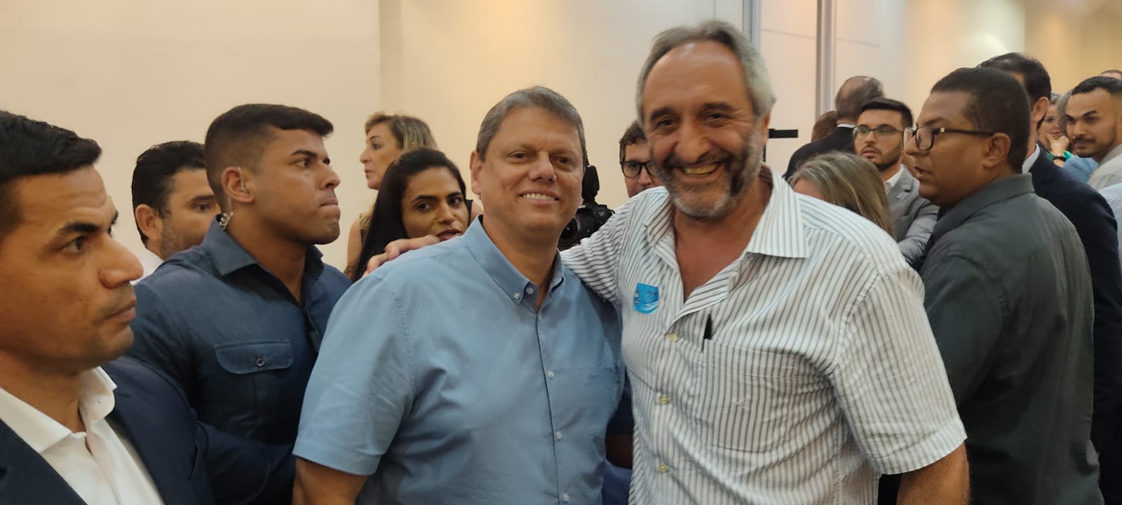 Prefeito Dieb participa de evento com a presença do Governador Tarcísio de Freitas 