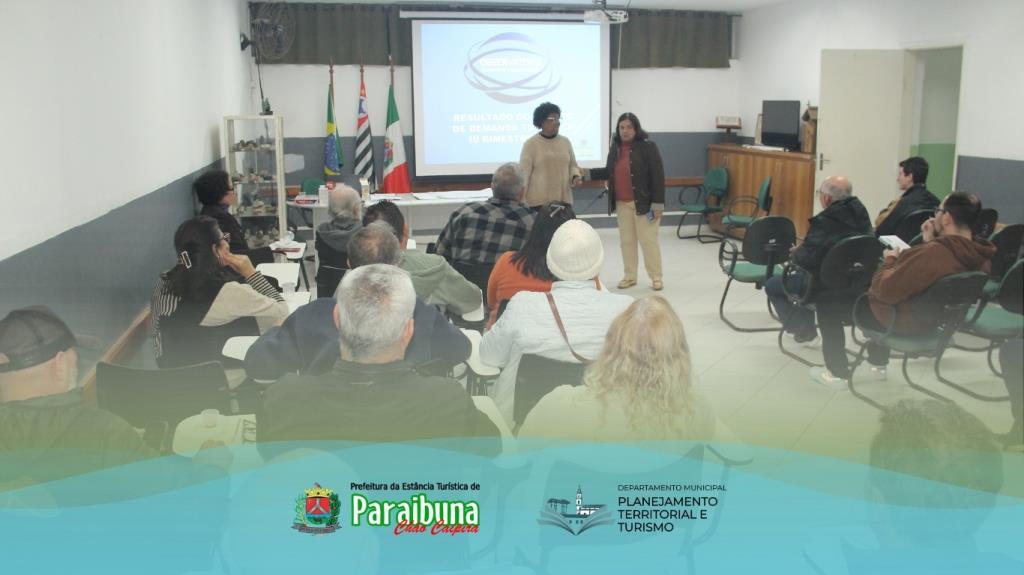 Prefeitura reúne comunidade na 1ª oficina participativa da revisão do Plano Diretor de Turismo de Paraibuna
