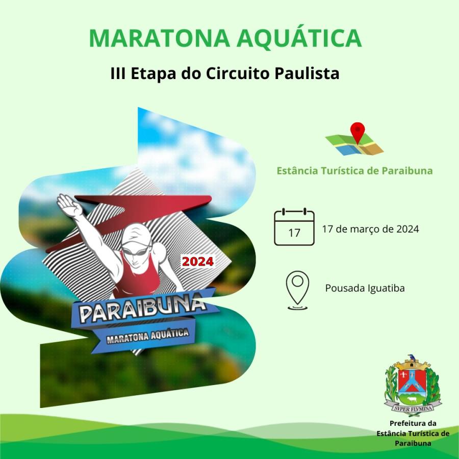 Mais de 750 atletas já se inscreveram para a III Etapa do Circuito de Maratonas Aquáticas em Paraibuna