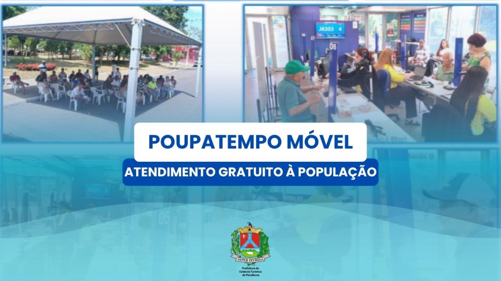 Poupatempo Móvel trará acesso a serviços e atendimento gratuito para a população