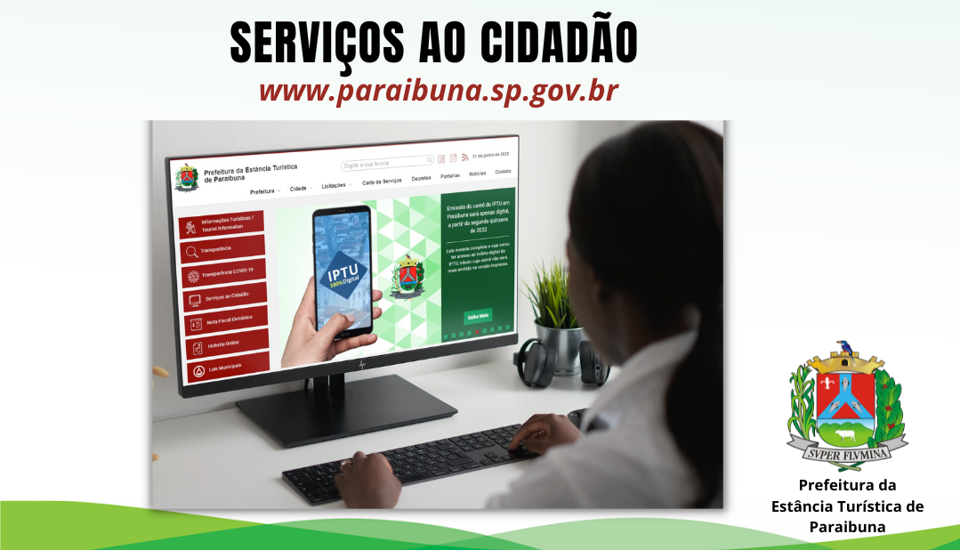 Portal de Serviços ao Cidadão do Município disponibiliza acesso fácil e prático aos tributos municipais