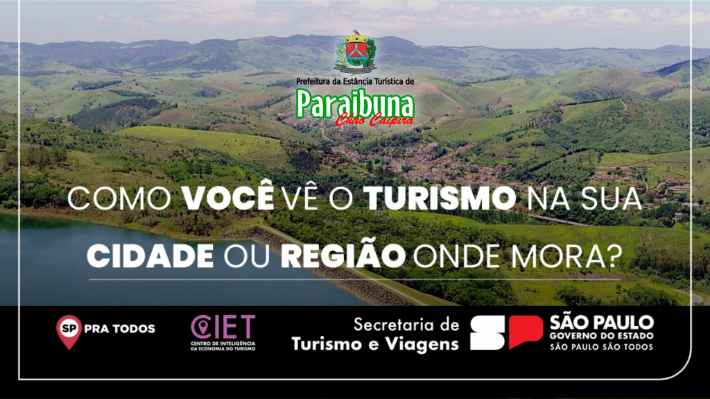 Paraibuna participa de pesquisa de percepção do turismo do governo do estado 2025/2026