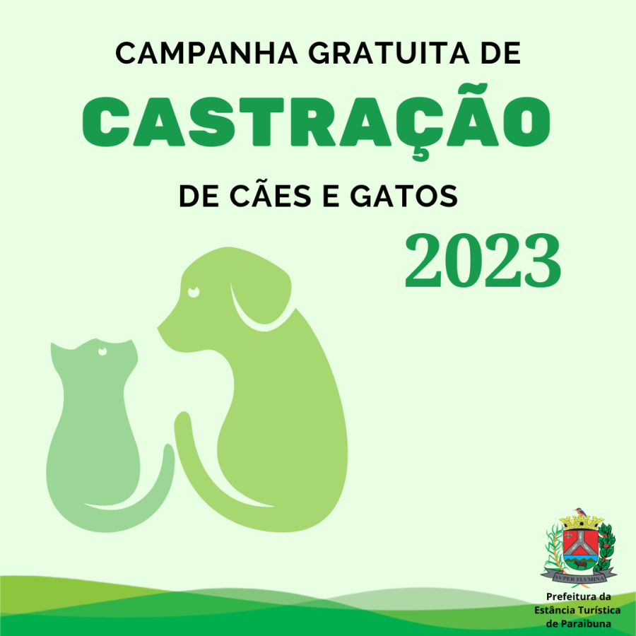 Prefeitura de Paraibuna garante continuidade do serviço de microchipagem e castração de cães e gatos para 2023
