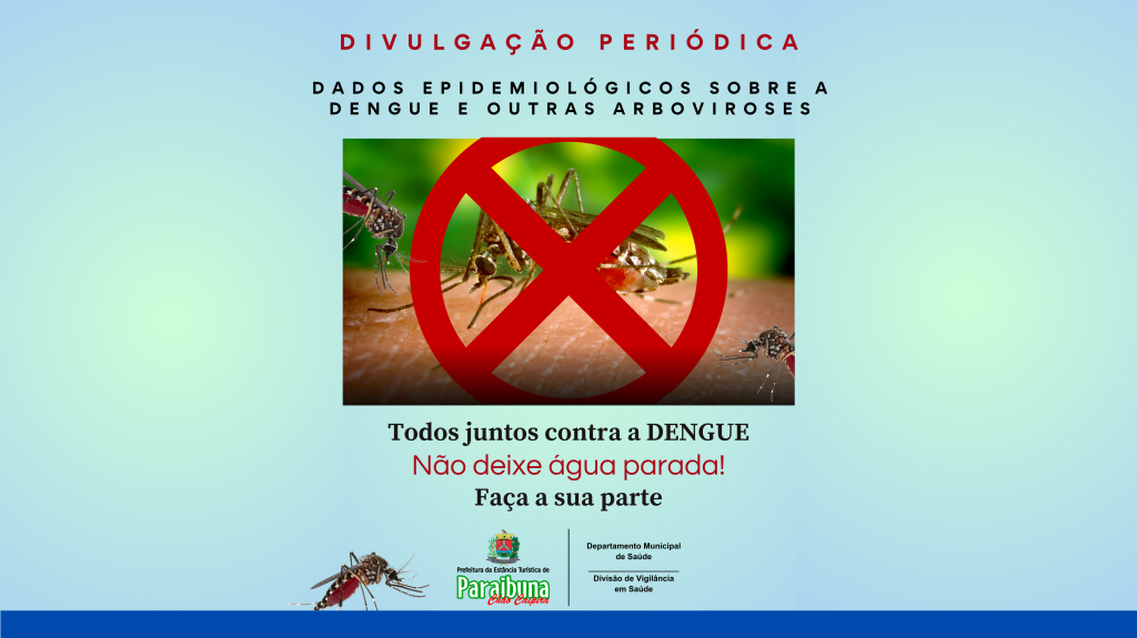 Dados epidemiológicos de 2025 sobre Dengue e outras arboviroses