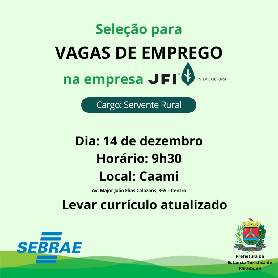 Sedest realiza seleção de jovens para vagas de emprego