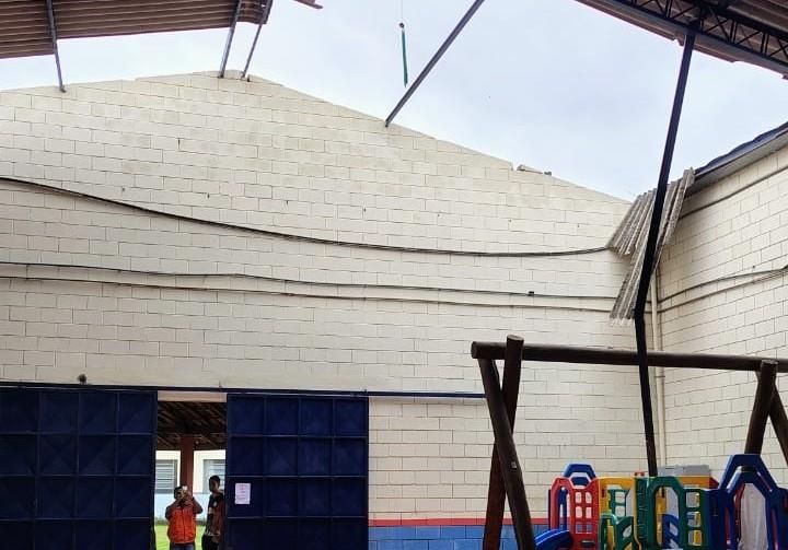 Prefeitura precisará de R$ 1,5 milhão para recuperação de prédios públicos danificados pelo temporal em Paraibuna