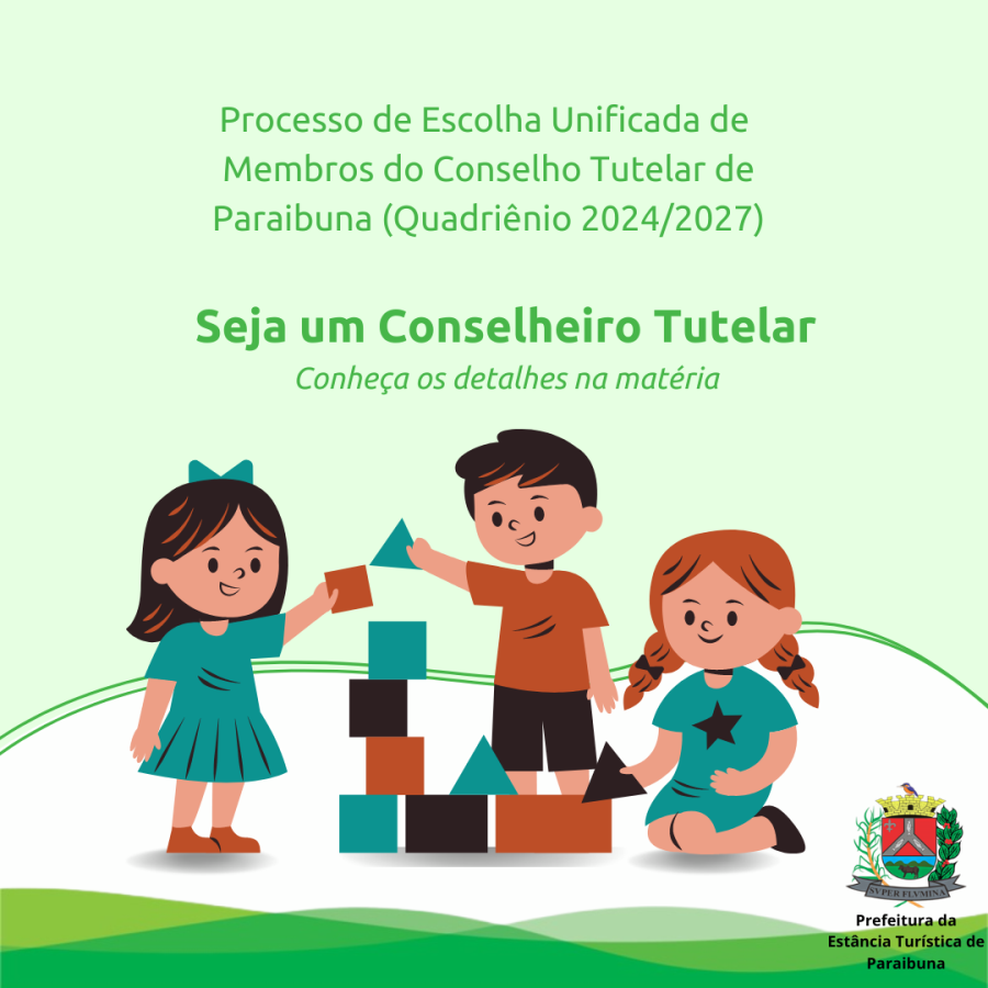 Oportunidade de trabalho em Paraibuna: venha ser um conselheiro tutelar do município; salário base de R$2.115,86