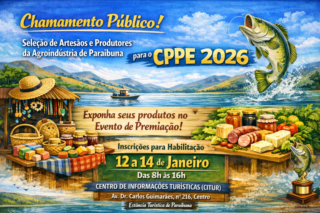 Chamamento Público selecionará artesãos para exposição de produtos do município no CPPE 2026