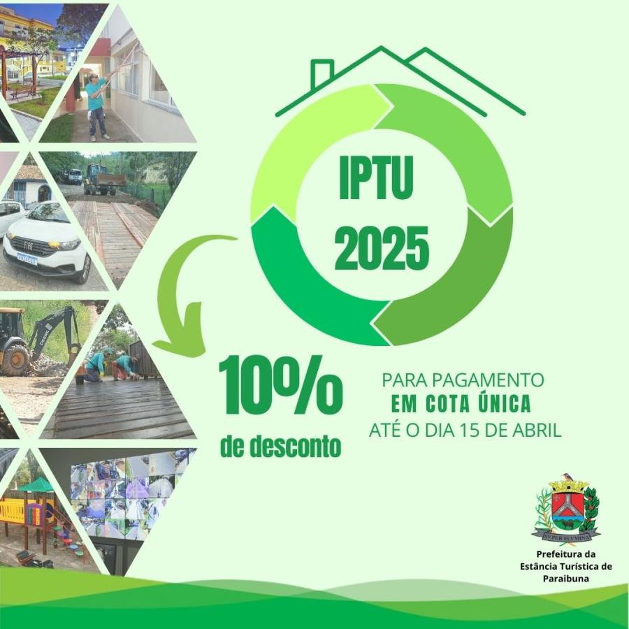 IPTU 2025 já está disponível para a população