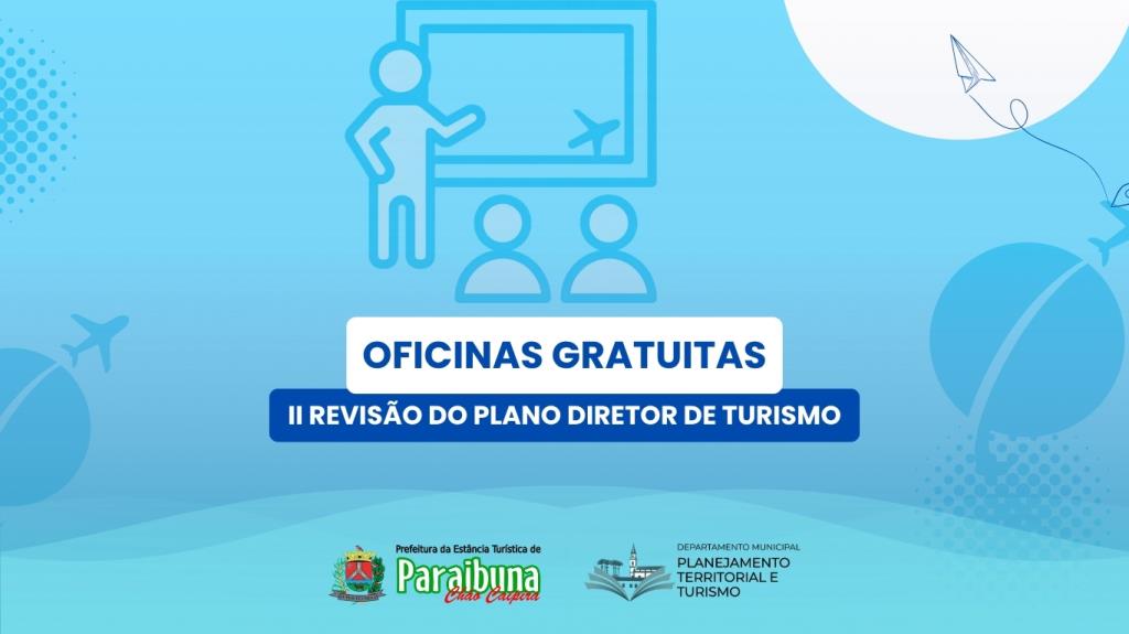 População é convidada para participar das oficinas da II Revisão do Plano Diretor de Turismo
