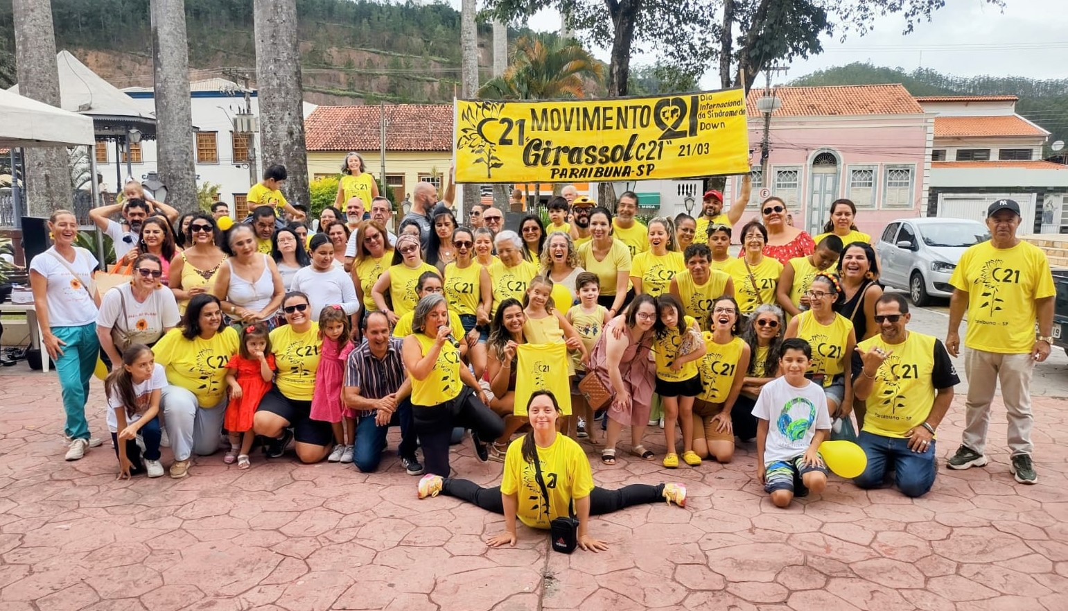Inclusão social: evento em Paraibuna celebra os 10 anos do Movimento Down Girassol C21