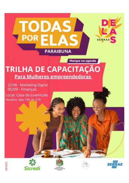 Projeto “Todas por Elas” avança com trilha de capacitação na Estância Turística de Paraibuna