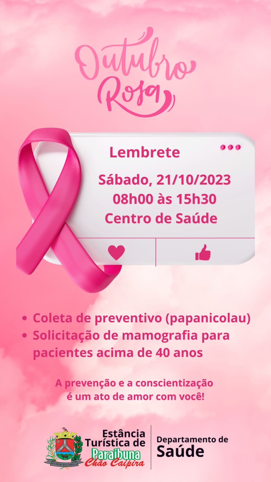 Campanha Outubro Rosa!