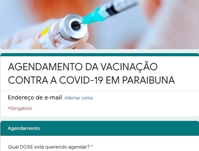 Paraibuna disponibiliza agendamento online para vacinação contra a Covid-19 no município