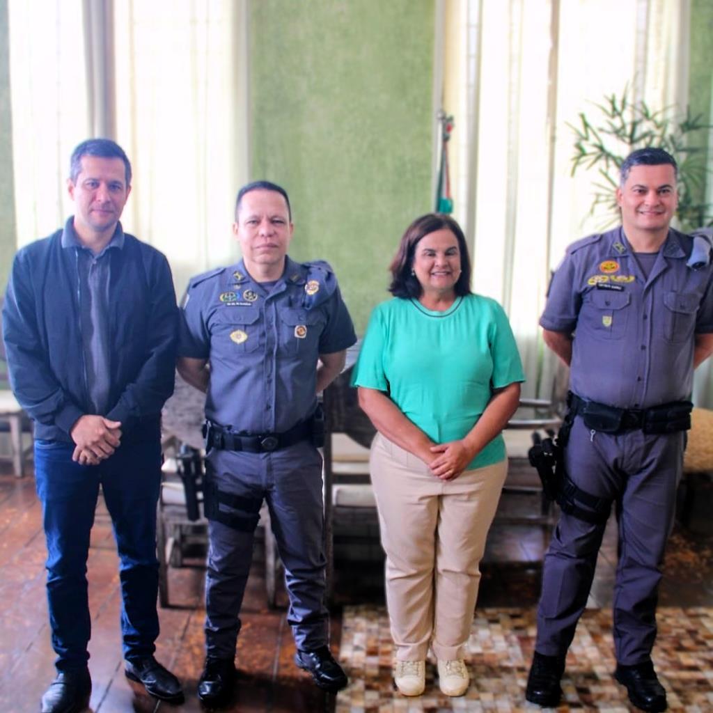 Governo Municipal dá boas-vindas ao novo comandante do 41º BPM/I