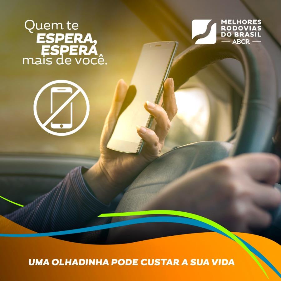 Concessionária Tamoios participa de campanha da ABCR de conscientização  sobre o Uso do Celular ao Volante - Prefeitura de Paraibuna