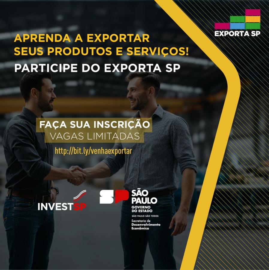 Governo de SP abre 150 vagas em capacitação para pequenos negócios para exportação