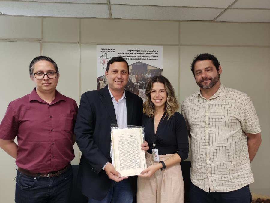 Prefeito participa de reunião sobre o Programa Cidade Legal para regularização fundiária de bairros em Paraibuna