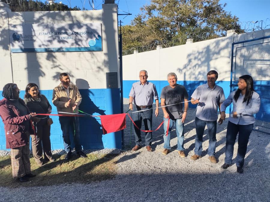 Paraibuna passa a ter 40% de esgoto tratado, após inauguração da Estação Elevatória da CAEPA