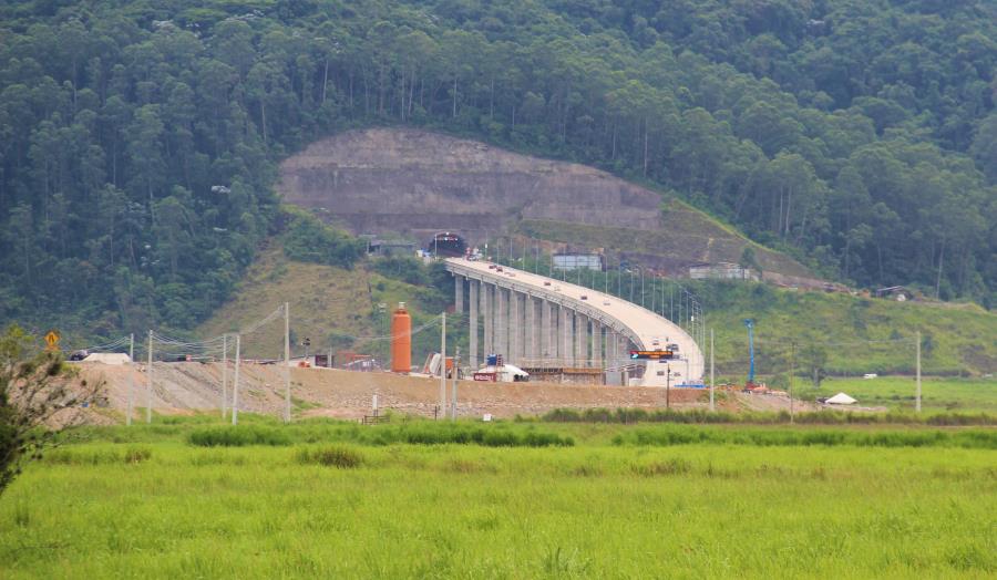 Novo trecho de serra da Rodovia dos Tamoios é inaugurado neste sábado (26) pelo Governo de SP